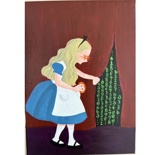 이상한 나라의 토끼굴 Alice with Woner-rabbithole 1