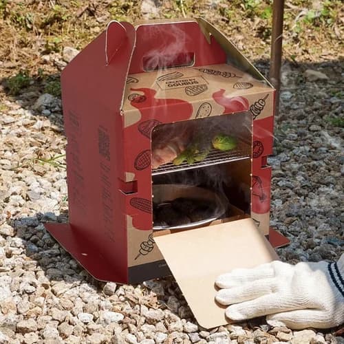 BBQ훈제박스 캠핑그릴 훈제구이용 (숯,석쇠포함) 1