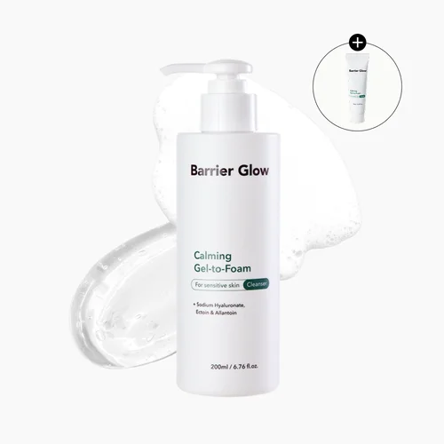 배리어글로우 진정 폼나는 젤클렌저 200ml 1