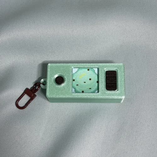 민트초코 아이스크림 렌티큘러 키링 2