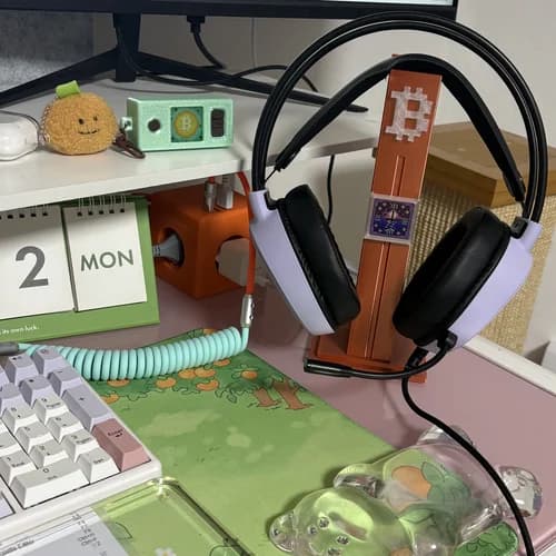 오렌지 비트타워 데스크 오브제 7