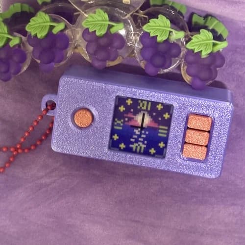 황혼 듀얼타임 렌티큘러 키링 2