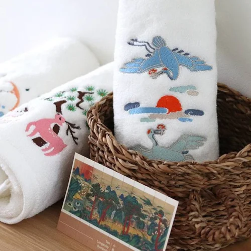 국립 중앙 박물관 커스텀 디자인 수건