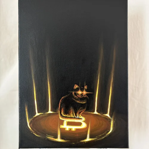 어둠 속 고양이 Cat in the dark