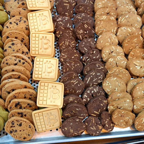 비트코인쿠키, 샤브레 우리밀쿠키 6종 세트(통밀, 초코칩, 쇼콜라, 녹차, 아몬드, 크랜베리)