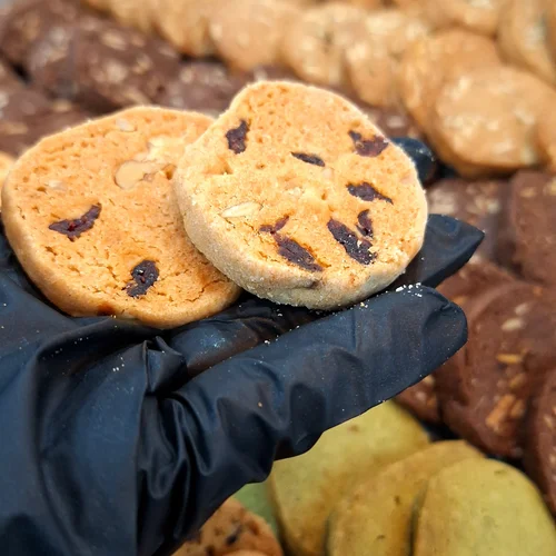 비트코인쿠키, 샤브레 우리밀쿠키 6종 세트(통밀, 초코칩, 쇼콜라, 녹차, 아몬드, 크랜베리)