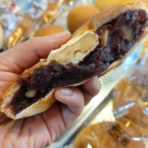 별점5점 크림치즈빵, 쌀단팥빵, 소보루, 슈크림, 땅콩버터크림빵, 카스테라, 밤식빵, 무설탕 팥빵