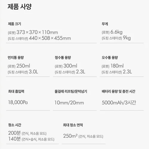 NEW 다이슨 스팟앤스크럽 Ai 로봇 청소기