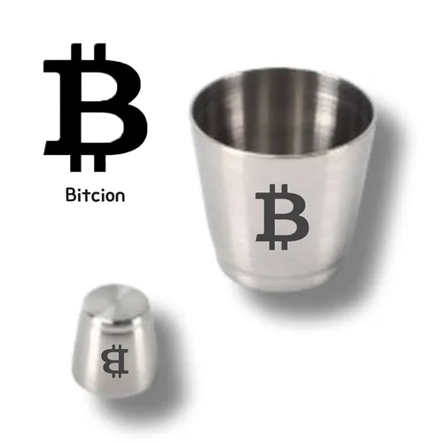 비트코인 스텐소주잔 2P (술잔) 비트코이너 캠핑it'템 시에라컵