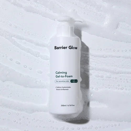 배리어글로우 진정 폼나는 젤클렌저 200ml