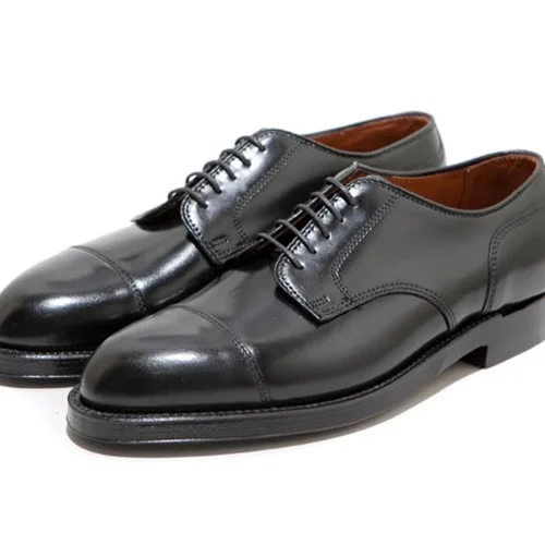 [ALDEN] 2161 Black Cordovan Straight Tip Blucher US8.5
