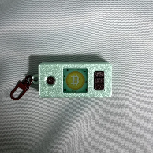 민트초코 아이스크림 렌티큘러 키링