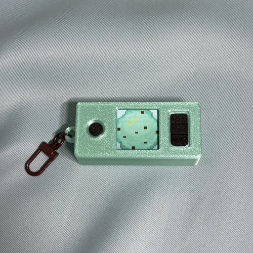 민트초코 아이스크림 렌티큘러 키링