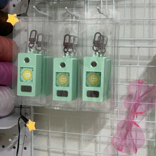 민트초코 아이스크림 렌티큘러 키링