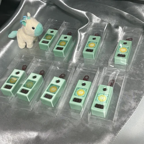 민트초코 아이스크림 렌티큘러 키링