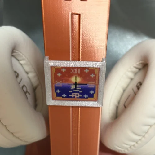 오렌지 비트타워 데스크 오브제