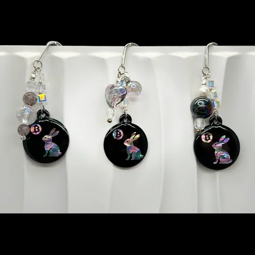 비트코인 달을 바라보는 토끼 북후크